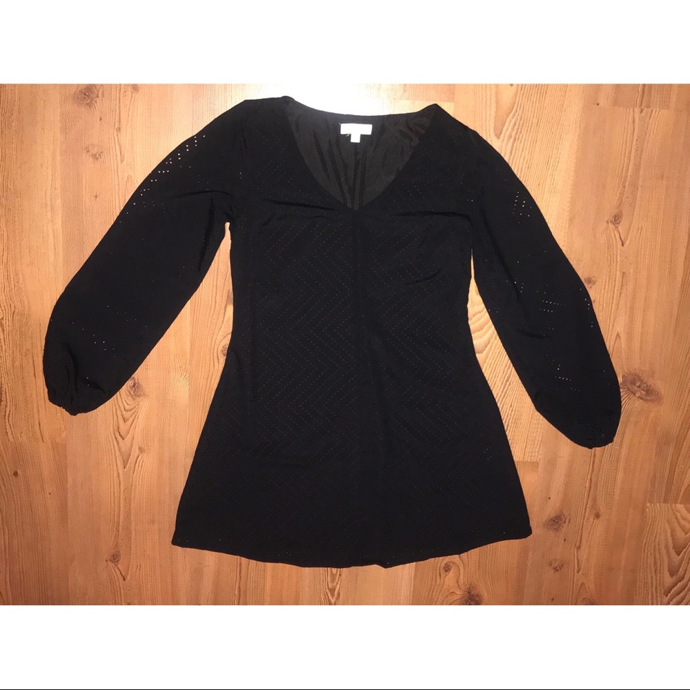 BLACK PARTY MINI DRESS